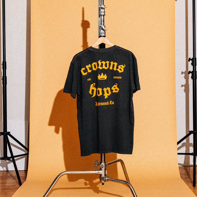 Crowns Vintage Grey & Gold