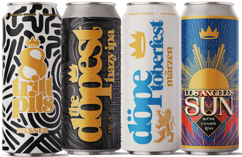 Mixed Crowns 4-pack