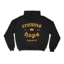 “Crowns Vintage" Black Hoodie