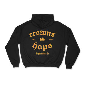 “Crowns Vintage" Black Hoodie
