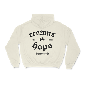 “Crowns Vintage" Cream Hoodie
