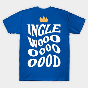 INGLEWOOOOOOOOOOD CROWNS - Blue & Gold T-Shirt