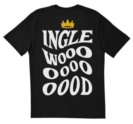 black and gold king shirt